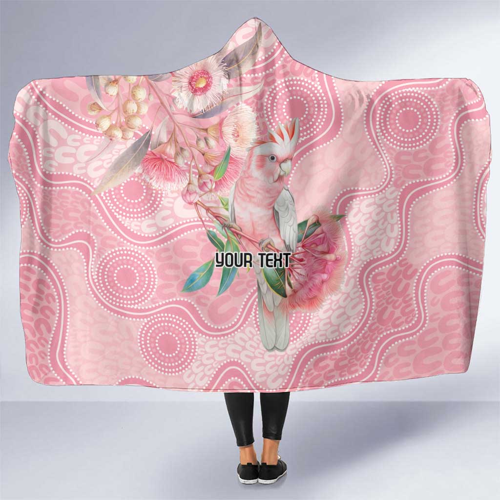 Personalized Pink Galah Fight for Hope and Healing Hooded Blanket Australia’s Breast Cancer Awareness - Aussie Hoodie