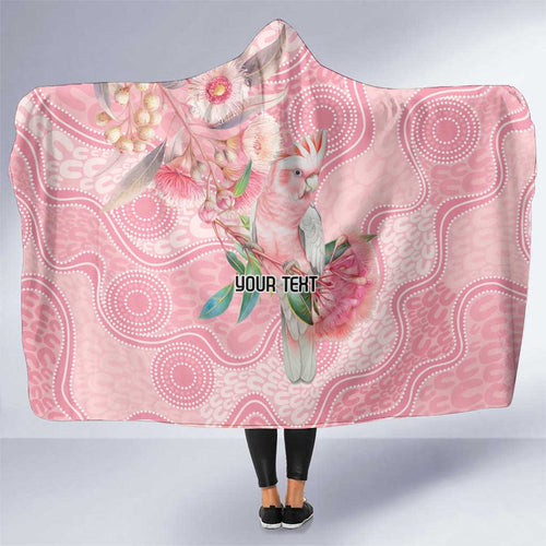 Personalized Pink Galah Fight for Hope and Healing Hooded Blanket Australia’s Breast Cancer Awareness - Aussie Hoodie