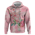 Personalized Pink Galah Fight for Hope and Healing Hoodie Australia’s Breast Cancer Awareness - Aussie Hoodie