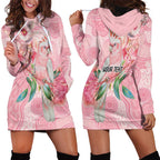 Personalized Pink Galah Fight for Hope and Healing Hoodie Dress Australia’s Breast Cancer Awareness - Aussie Hoodie