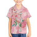 Personalized Pink Galah Fight for Hope and Healing Kid Hawaiian Shirt Australia’s Breast Cancer Awareness - Aussie Hoodie