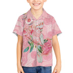 Personalized Pink Galah Fight for Hope and Healing Kid Hawaiian Shirt Australia’s Breast Cancer Awareness - Aussie Hoodie