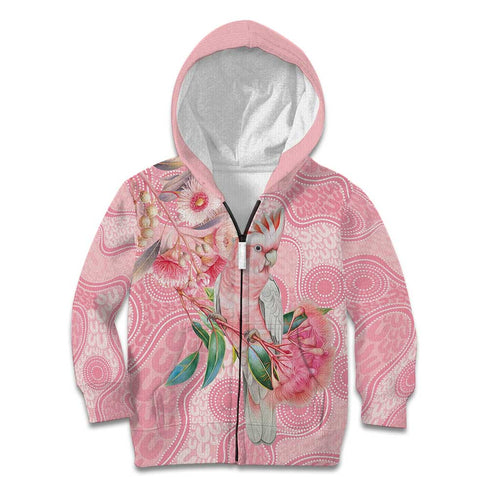 Personalized Pink Galah Fight for Hope and Healing Kid Hoodie Australia’s Breast Cancer Awareness - Aussie Hoodie
