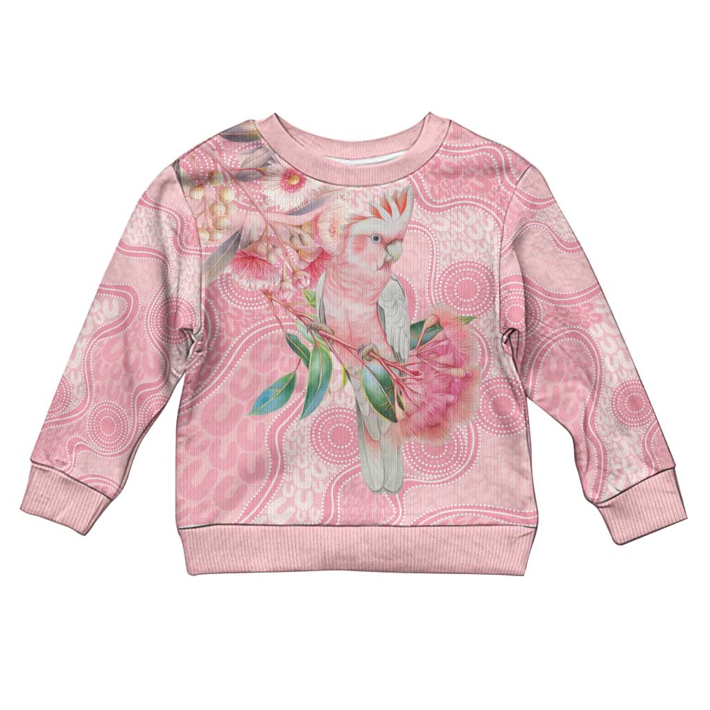 Personalized Pink Galah Fight for Hope and Healing Kid Ugly Christmas Sweater Australia’s Breast Cancer Awareness - Aussie Hoodie