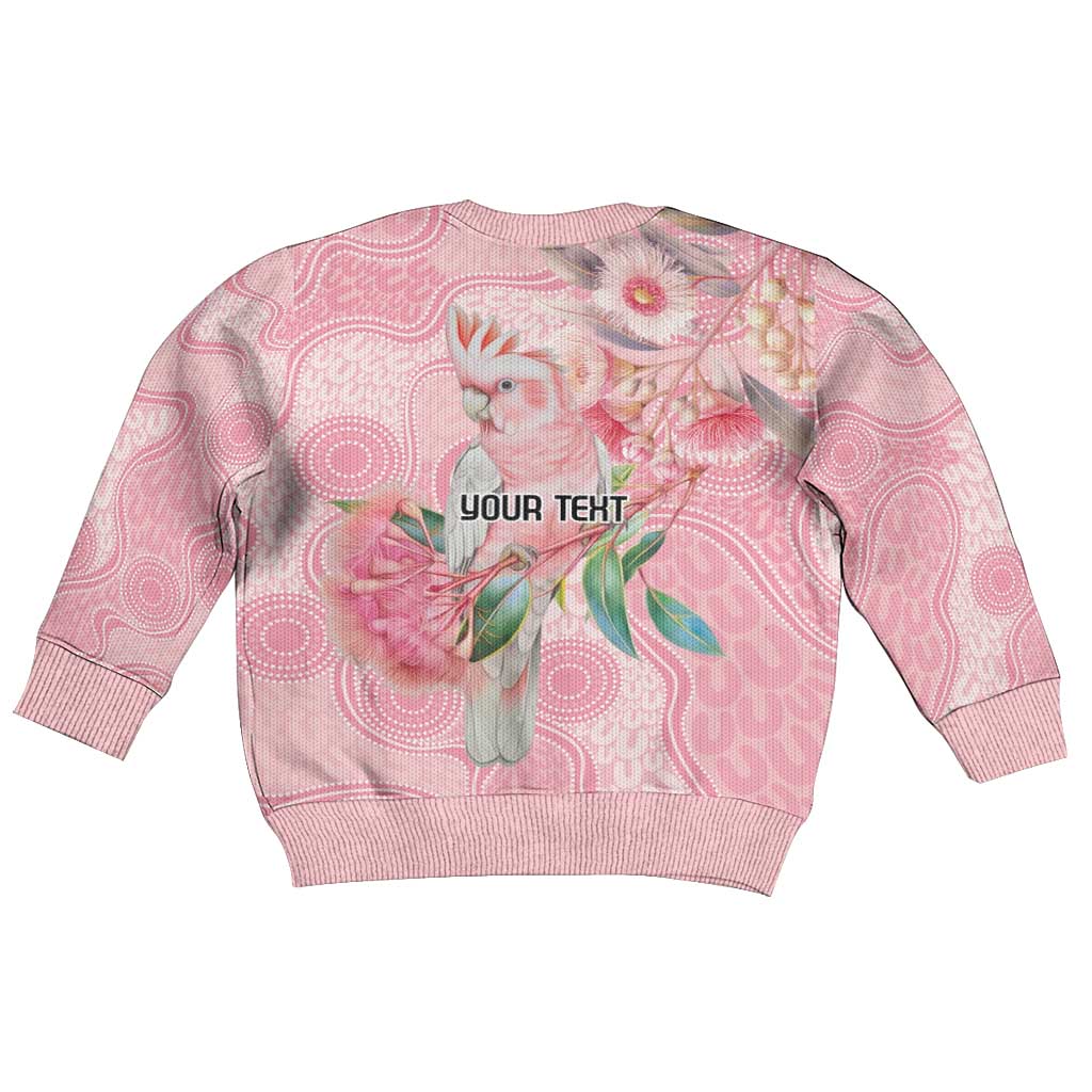 Personalized Pink Galah Fight for Hope and Healing Kid Ugly Christmas Sweater Australia’s Breast Cancer Awareness - Aussie Hoodie