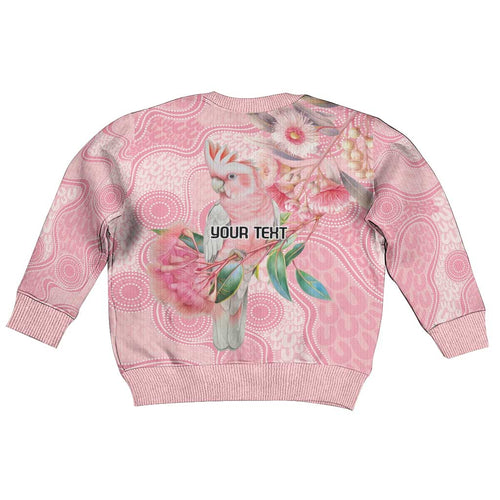 Personalized Pink Galah Fight for Hope and Healing Kid Ugly Christmas Sweater Australia’s Breast Cancer Awareness - Aussie Hoodie