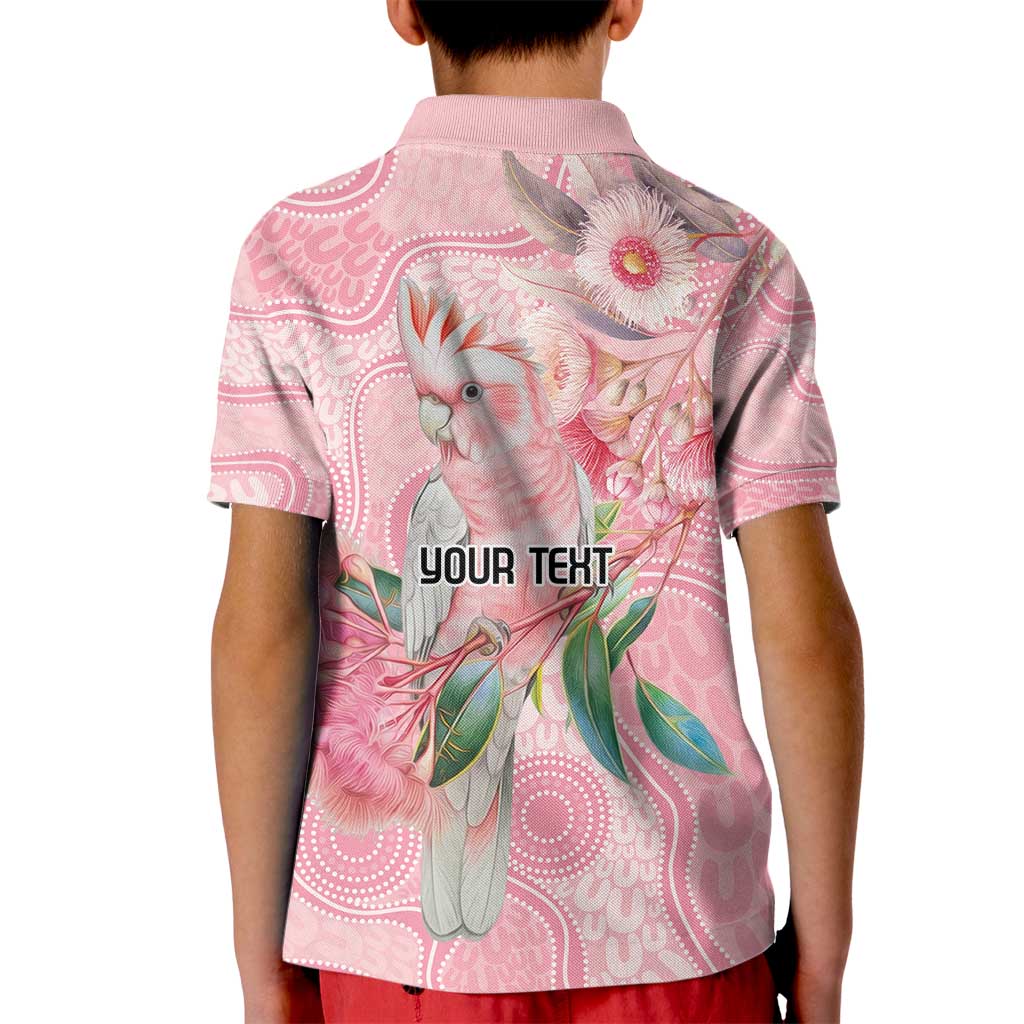 Personalized Pink Galah Fight for Hope and Healing Kid Polo Shirt Australia’s Breast Cancer Awareness - Aussie Hoodie