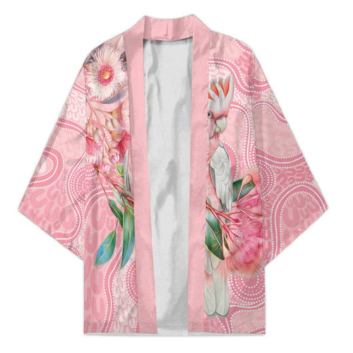 Personalized Pink Galah Fight for Hope and Healing Kimono Australia’s Breast Cancer Awareness - Aussie Hoodie
