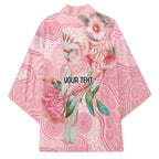 Personalized Pink Galah Fight for Hope and Healing Kimono Australia’s Breast Cancer Awareness - Aussie Hoodie