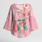 Personalized Pink Galah Fight for Hope and Healing Kimono Sleeve Blouse Australia’s Breast Cancer Awareness - Aussie Hoodie