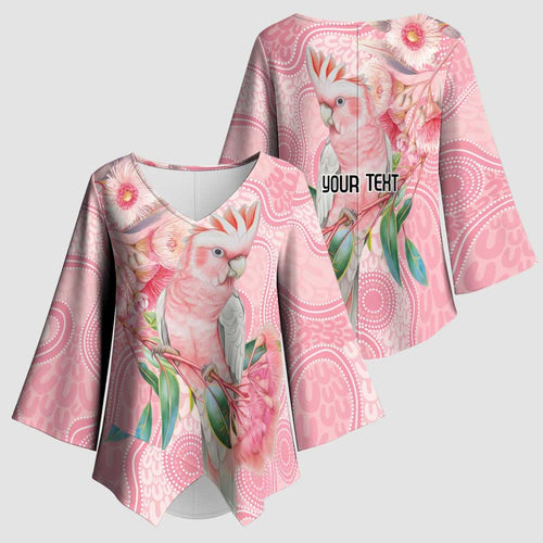 Personalized Pink Galah Fight for Hope and Healing Kimono Sleeve Blouse Australia’s Breast Cancer Awareness - Aussie Hoodie