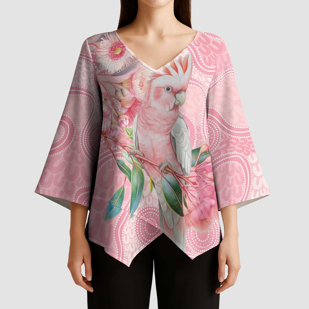 Personalized Pink Galah Fight for Hope and Healing Kimono Sleeve Blouse Australia’s Breast Cancer Awareness - Aussie Hoodie