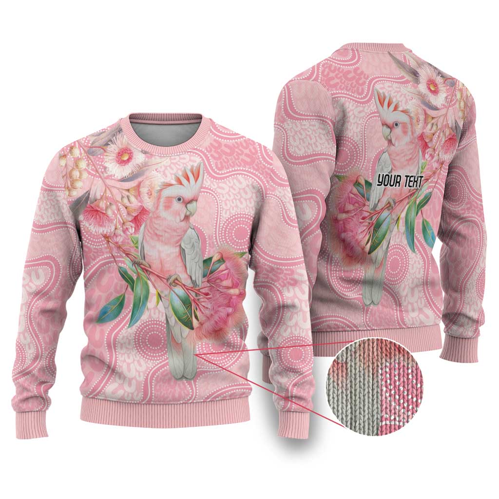 Personalized Pink Galah Fight for Hope and Healing Ugly Christmas Sweater Australia’s Breast Cancer Awareness - Aussie Hoodie