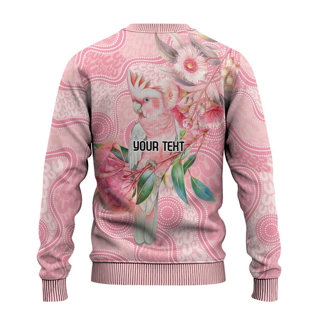 Personalized Pink Galah Fight for Hope and Healing Ugly Christmas Sweater Australia’s Breast Cancer Awareness - Aussie Hoodie