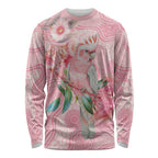 Personalized Pink Galah Fight for Hope and Healing Long Sleeve Shirt Australia’s Breast Cancer Awareness - Aussie Hoodie