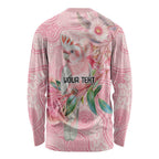 Personalized Pink Galah Fight for Hope and Healing Long Sleeve Shirt Australia’s Breast Cancer Awareness - Aussie Hoodie