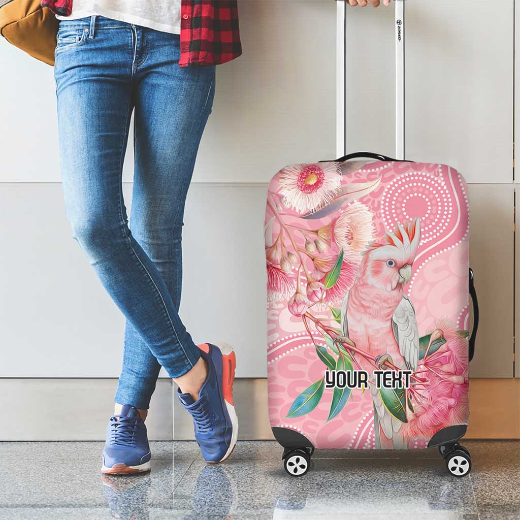 Personalized Pink Galah Fight for Hope and Healing Luggage Cover Australia’s Breast Cancer Awareness - Aussie Hoodie