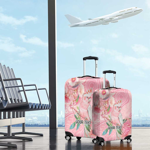 Personalized Pink Galah Fight for Hope and Healing Luggage Cover Australia’s Breast Cancer Awareness - Aussie Hoodie
