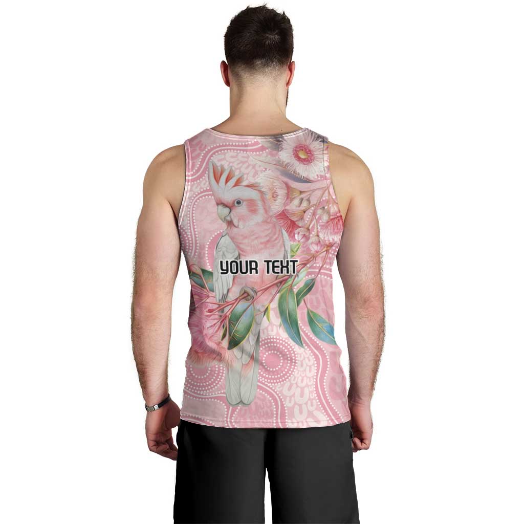 Personalized Pink Galah Fight for Hope and Healing Men Tank Top Australia’s Breast Cancer Awareness - Aussie Hoodie