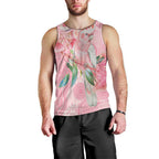 Personalized Pink Galah Fight for Hope and Healing Men Tank Top Australia’s Breast Cancer Awareness - Aussie Hoodie
