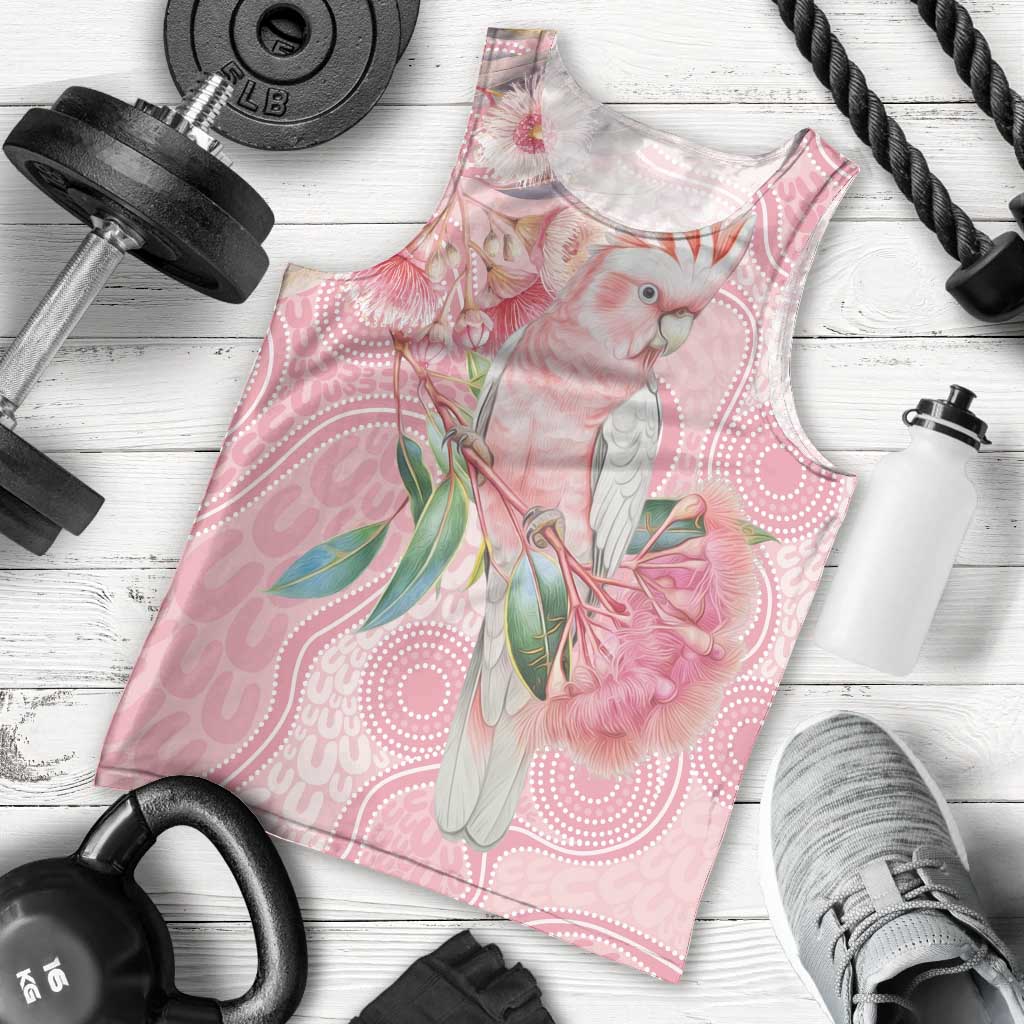 Personalized Pink Galah Fight for Hope and Healing Men Tank Top Australia’s Breast Cancer Awareness - Aussie Hoodie