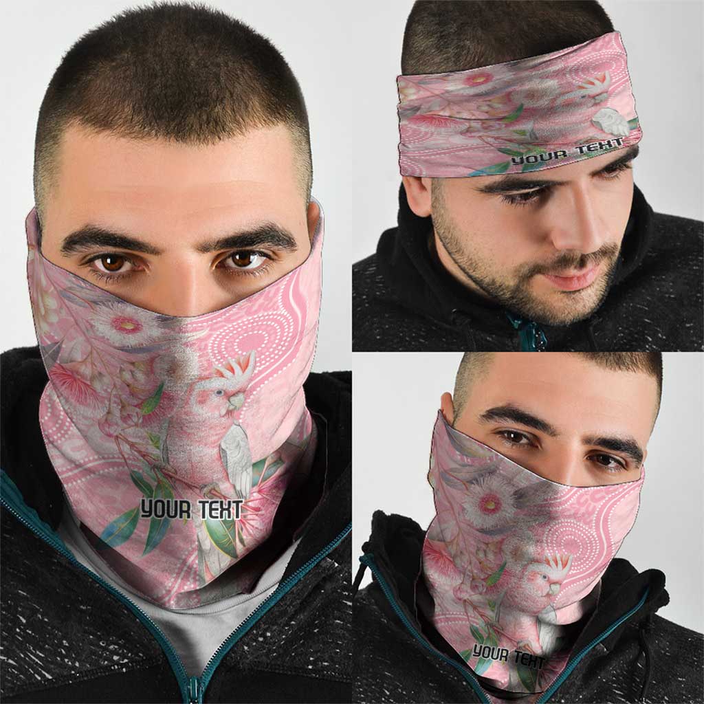 Personalized Pink Galah Fight for Hope and Healing Neck Gaiter Australia’s Breast Cancer Awareness - Aussie Hoodie