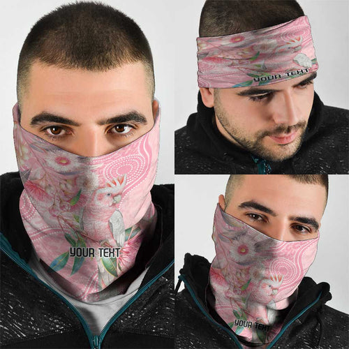 Personalized Pink Galah Fight for Hope and Healing Neck Gaiter Australia’s Breast Cancer Awareness - Aussie Hoodie