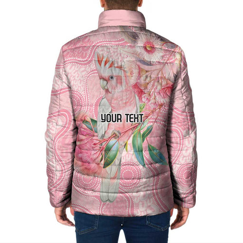 Personalized Pink Galah Fight for Hope and Healing Padded Jacket Australia’s Breast Cancer Awareness - Aussie Hoodie