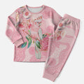 Personalized Pink Galah Fight for Hope and Healing Christmas Pajama Set Australia’s Breast Cancer Awareness - Aussie Hoodie