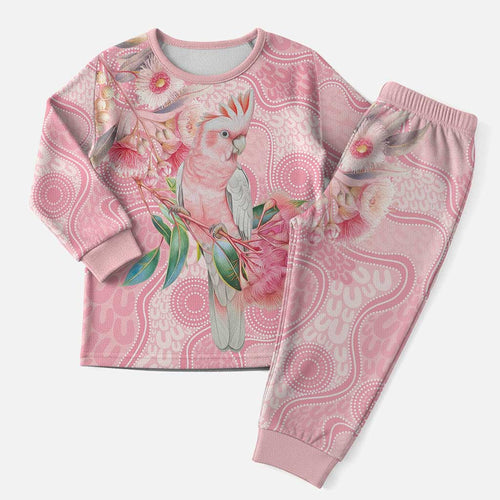 Personalized Pink Galah Fight for Hope and Healing Christmas Pajama Set Australia’s Breast Cancer Awareness - Aussie Hoodie