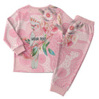 Personalized Pink Galah Fight for Hope and Healing Christmas Pajama Set Australia’s Breast Cancer Awareness - Aussie Hoodie