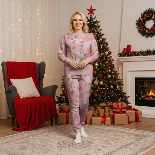 Personalized Pink Galah Fight for Hope and Healing Christmas Pajama Set Australia’s Breast Cancer Awareness - Aussie Hoodie