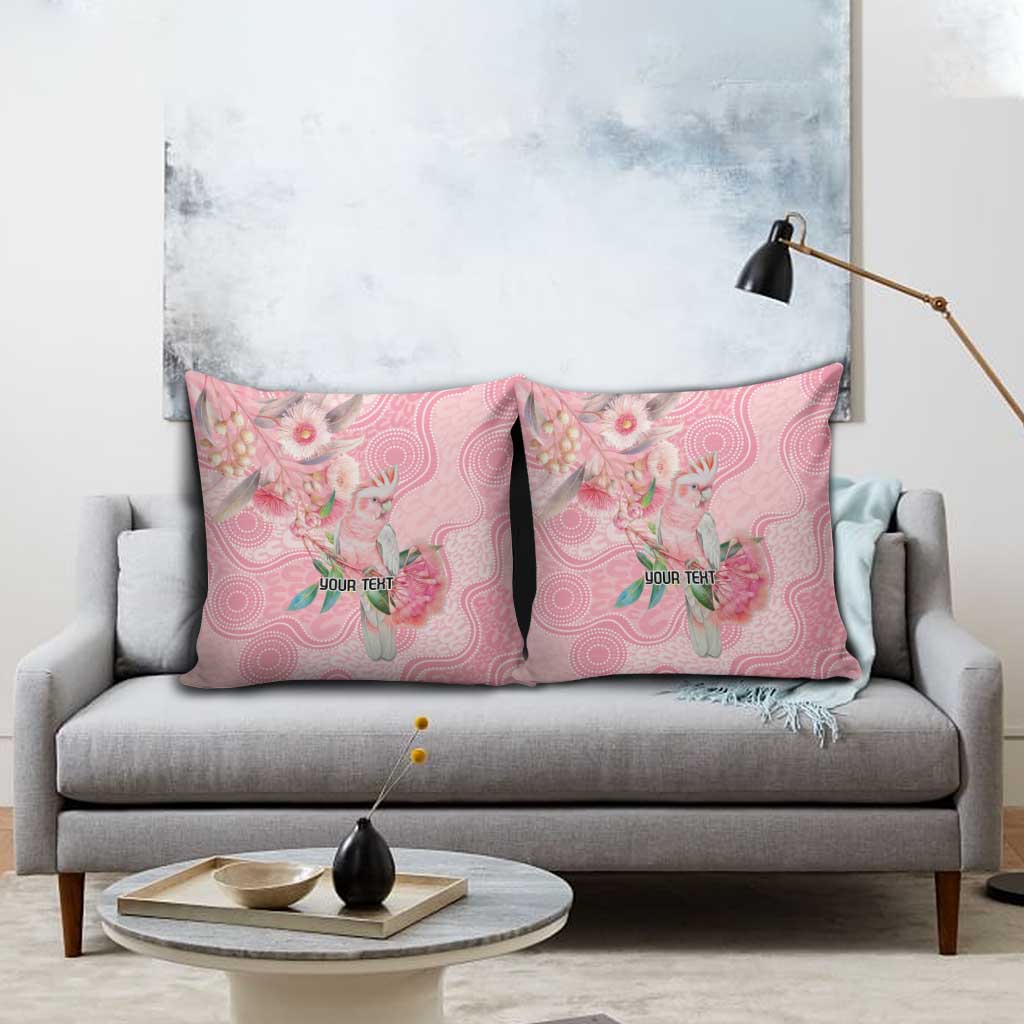 Personalized Pink Galah Fight for Hope and Healing Pillow Cover Australia’s Breast Cancer Awareness - Aussie Hoodie