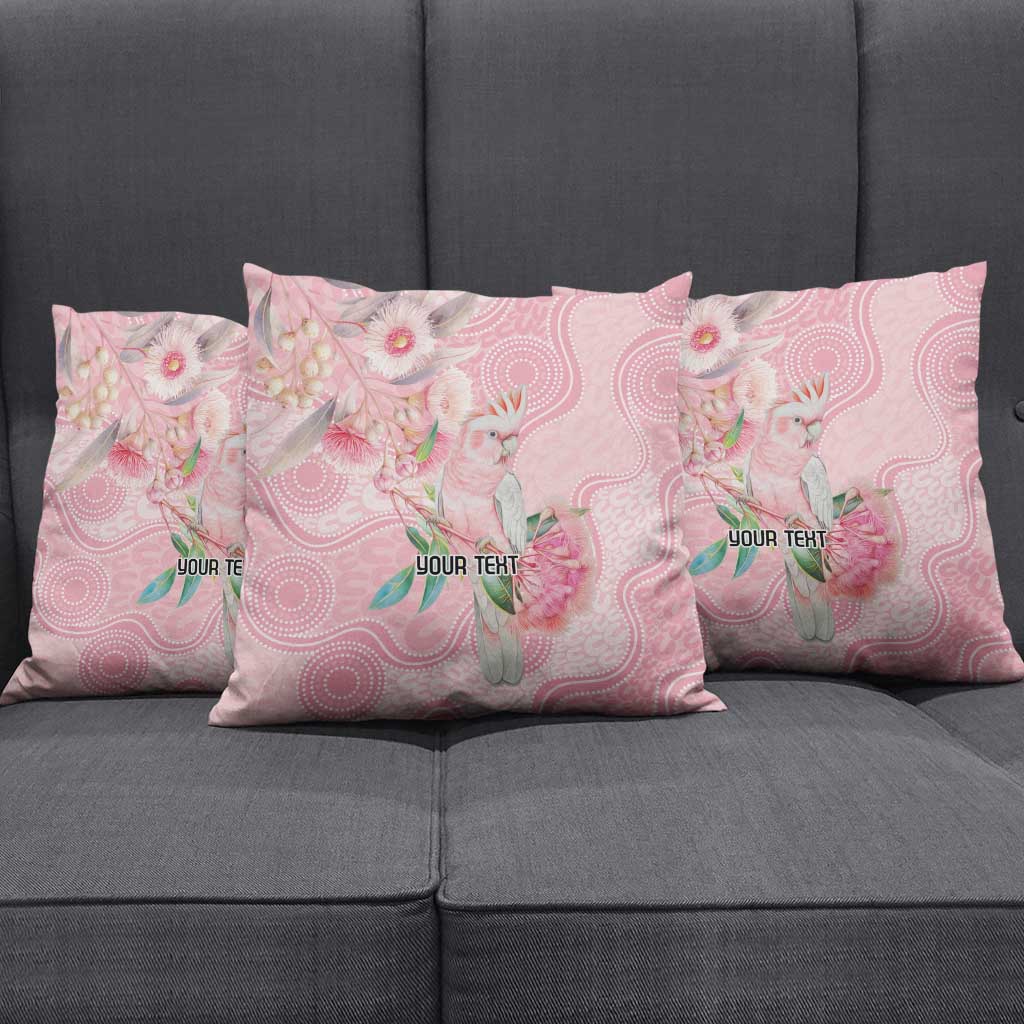 Personalized Pink Galah Fight for Hope and Healing Pillow Cover Australia’s Breast Cancer Awareness - Aussie Hoodie
