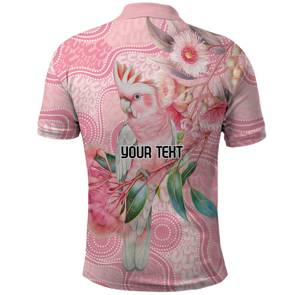 Personalized Pink Galah Fight for Hope and Healing Polo Shirt Australia’s Breast Cancer Awareness - Aussie Hoodie