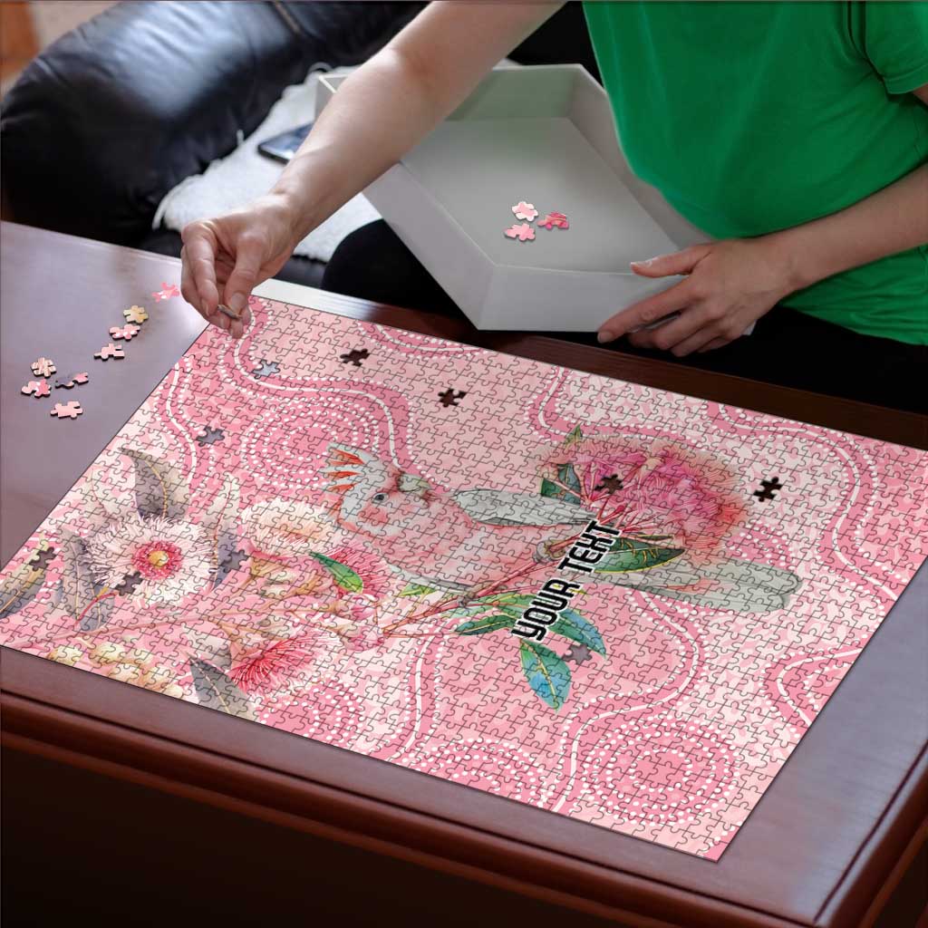 Personalized Pink Galah Fight for Hope and Healing Puzzle Australia’s Breast Cancer Awareness - Aussie Hoodie
