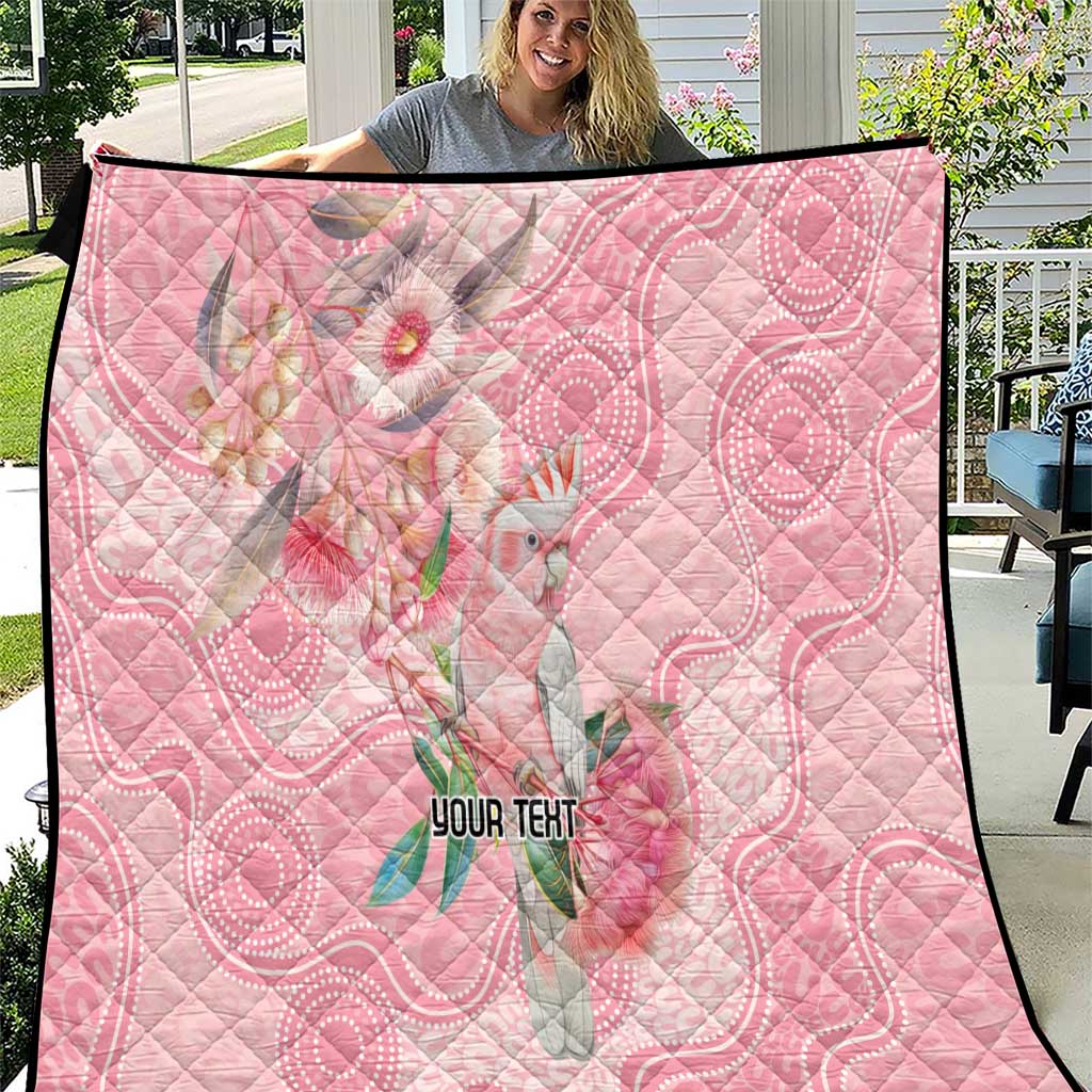 Personalized Pink Galah Fight for Hope and Healing Quilt Australia’s Breast Cancer Awareness - Aussie Hoodie