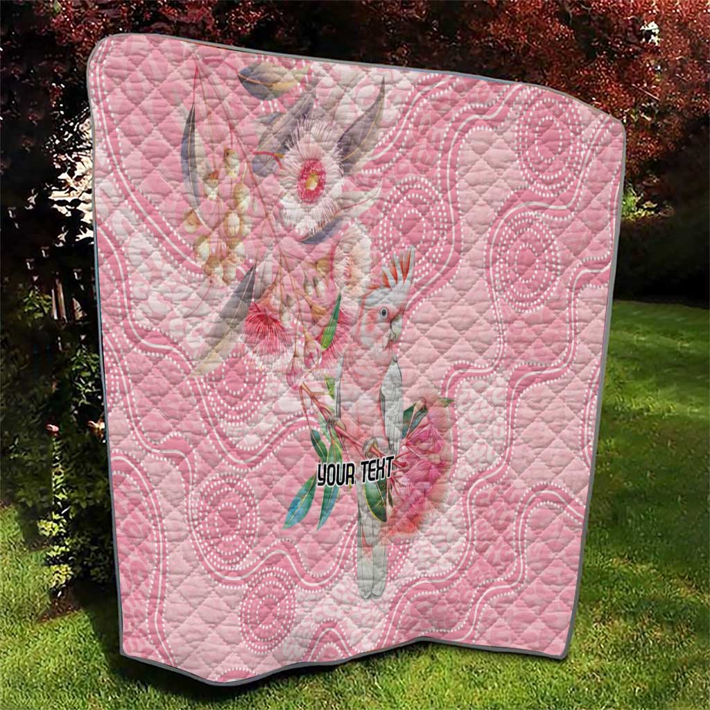 Personalized Pink Galah Fight for Hope and Healing Quilt Australia’s Breast Cancer Awareness - Aussie Hoodie
