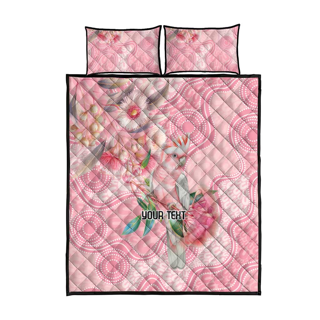 Personalized Pink Galah Fight for Hope and Healing Quilt Bed Set Australia’s Breast Cancer Awareness - Aussie Hoodie
