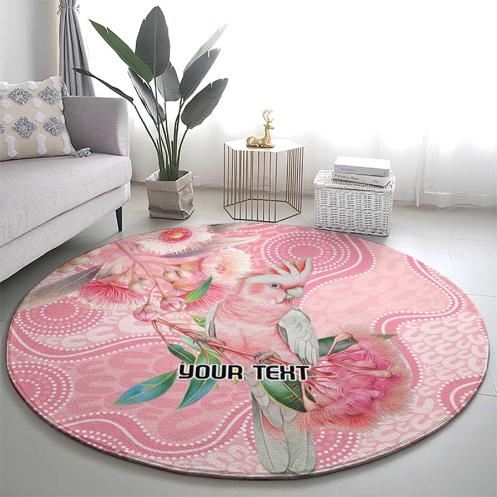 Personalized Pink Galah Fight for Hope and Healing Round Carpet Australia’s Breast Cancer Awareness - Aussie Hoodie