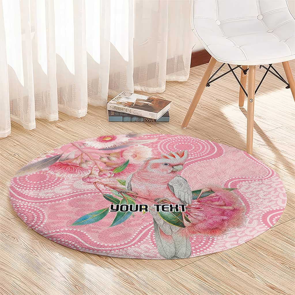 Personalized Pink Galah Fight for Hope and Healing Round Carpet Australia’s Breast Cancer Awareness - Aussie Hoodie