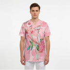 Personalized Pink Galah Fight for Hope and Healing Scrub Top Australia’s Breast Cancer Awareness - Aussie Hoodie