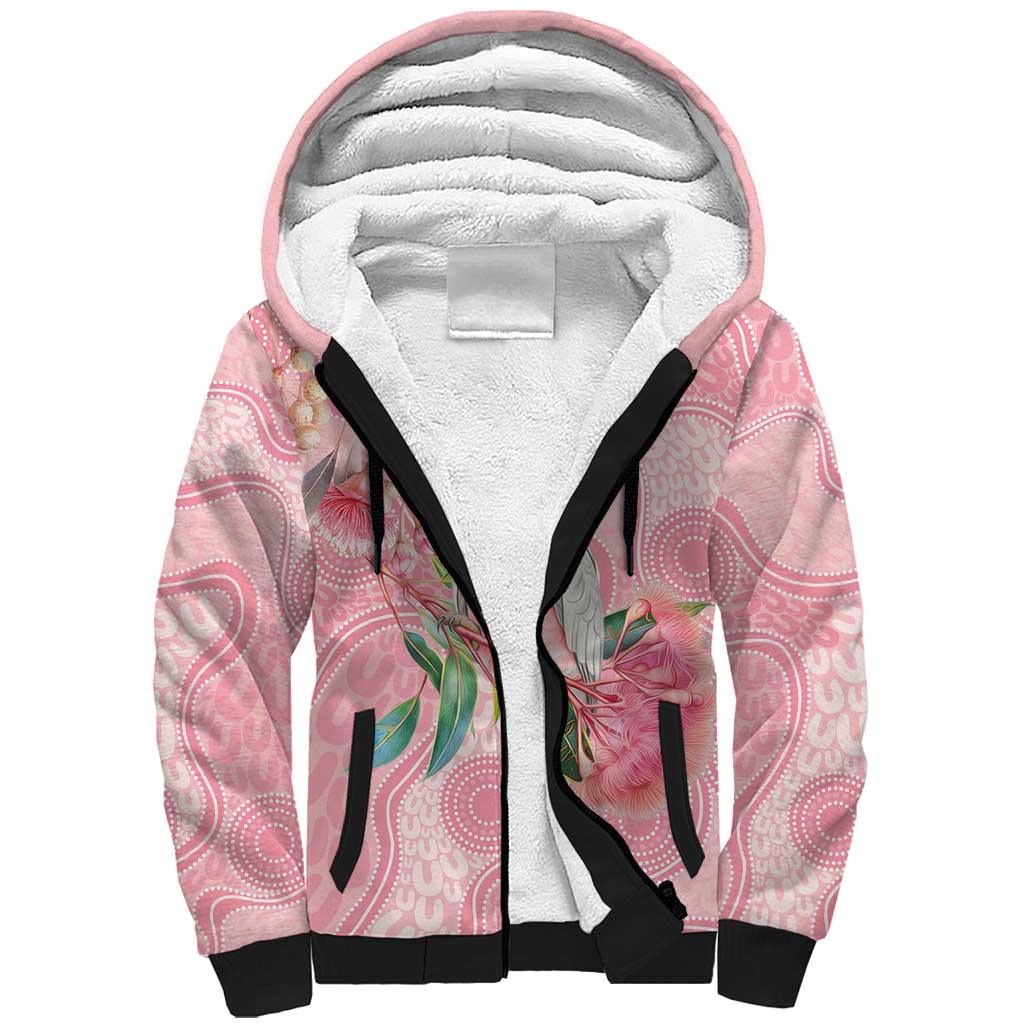 Personalized Pink Galah Fight for Hope and Healing Sherpa Hoodie Australia’s Breast Cancer Awareness - Aussie Hoodie