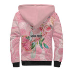 Personalized Pink Galah Fight for Hope and Healing Sherpa Hoodie Australia’s Breast Cancer Awareness - Aussie Hoodie