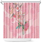 Personalized Pink Galah Fight for Hope and Healing Shower Curtain Australia’s Breast Cancer Awareness - Aussie Hoodie