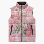 Personalized Pink Galah Fight for Hope and Healing Sleeveless Puffer Jacket Australia’s Breast Cancer Awareness - Aussie Hoodie
