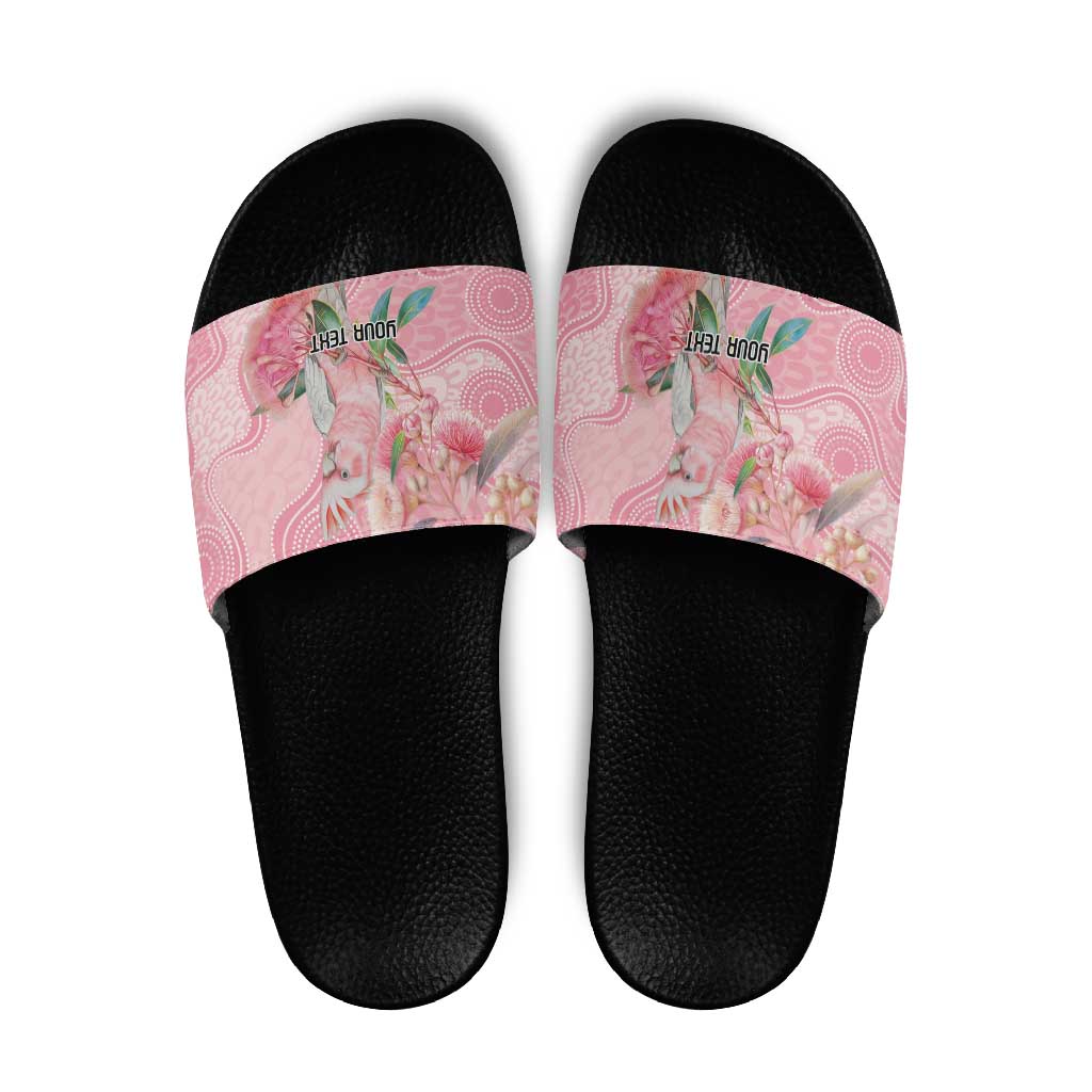 Personalized Pink Galah Fight for Hope and Healing Slide Sandals Australia’s Breast Cancer Awareness - Aussie Hoodie