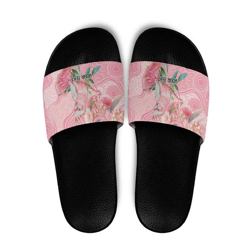 Personalized Pink Galah Fight for Hope and Healing Slide Sandals Australia’s Breast Cancer Awareness - Aussie Hoodie