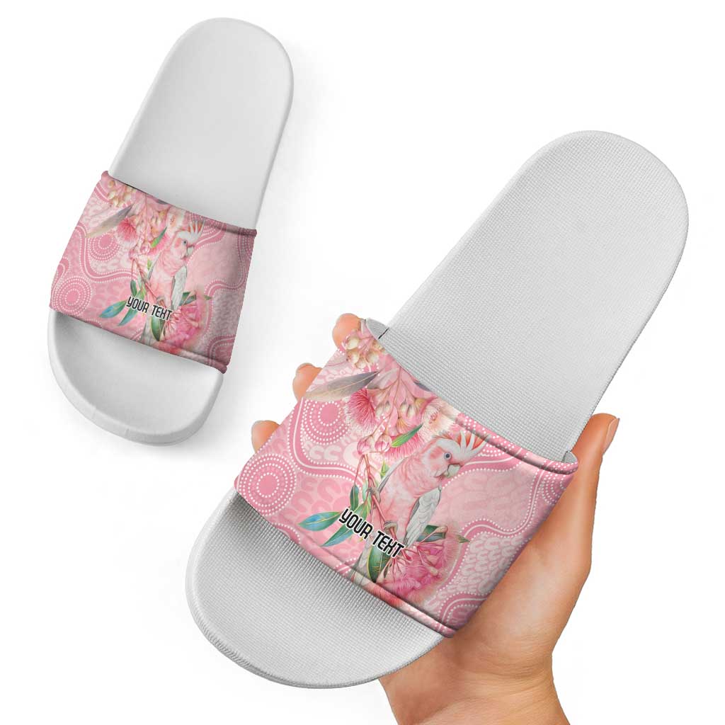 Personalized Pink Galah Fight for Hope and Healing Slide Sandals Australia’s Breast Cancer Awareness - Aussie Hoodie