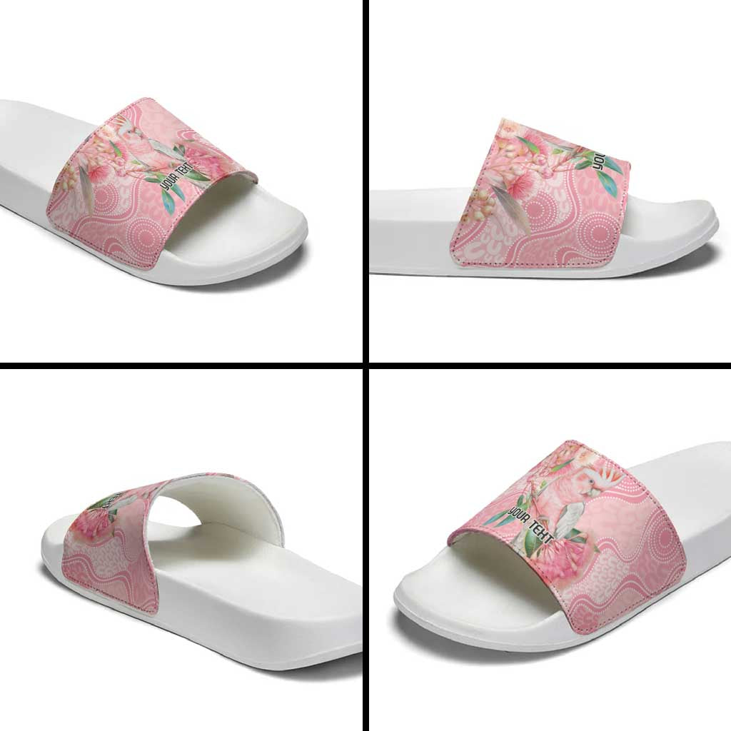 Personalized Pink Galah Fight for Hope and Healing Slide Sandals Australia’s Breast Cancer Awareness - Aussie Hoodie